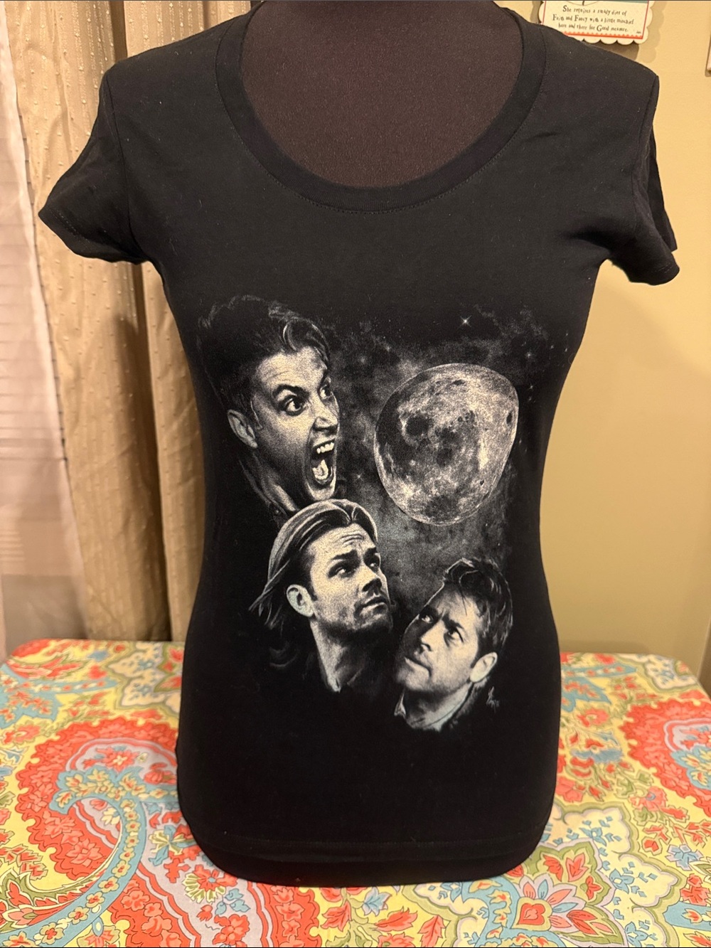Supernatural TV Show Women’s Fitted Tee
